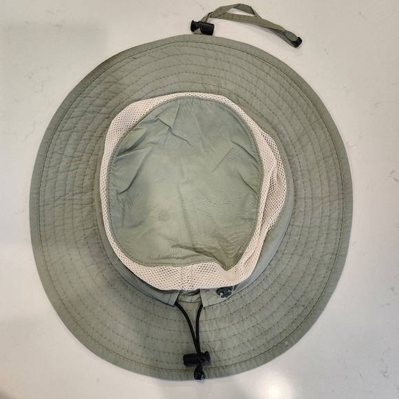 Boy Scouts Of America Kid's XXL Sage Green Floppy Mesh Breathable Sun Hat EUC - Picture 3 of 9